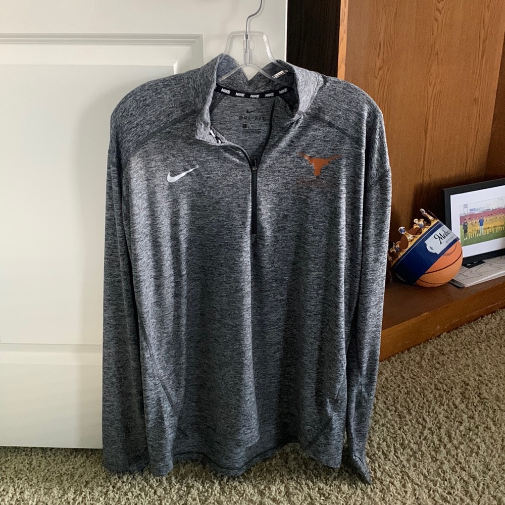 Nike UT austin longhorn quarterzip